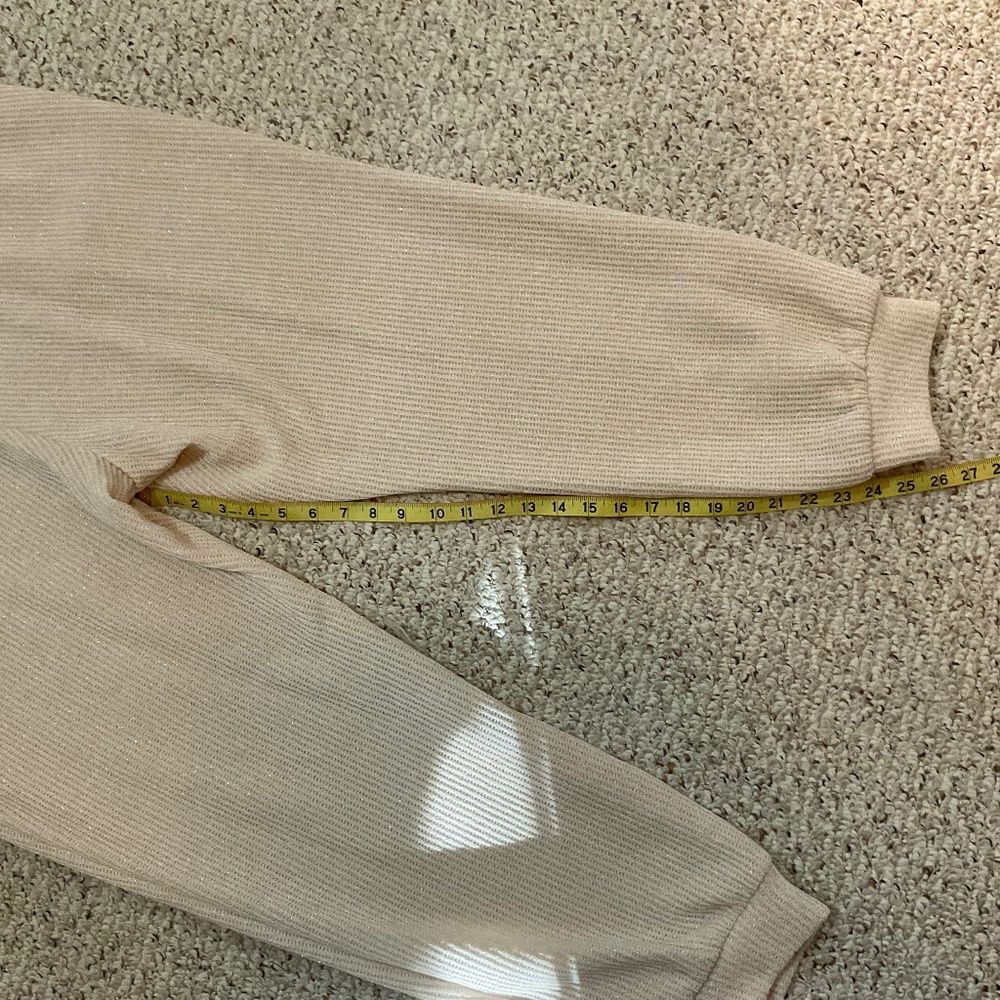 1.STATE Plus Tassel Tie Pocketed Jogger Pants Off White Cream Size 1X NWT - Picture 5 of 7